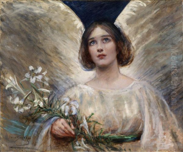 Easter Lilies Oil Painting by unknown