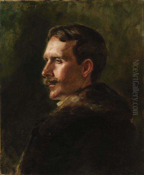 The Fur Coat Oil Painting by unknown