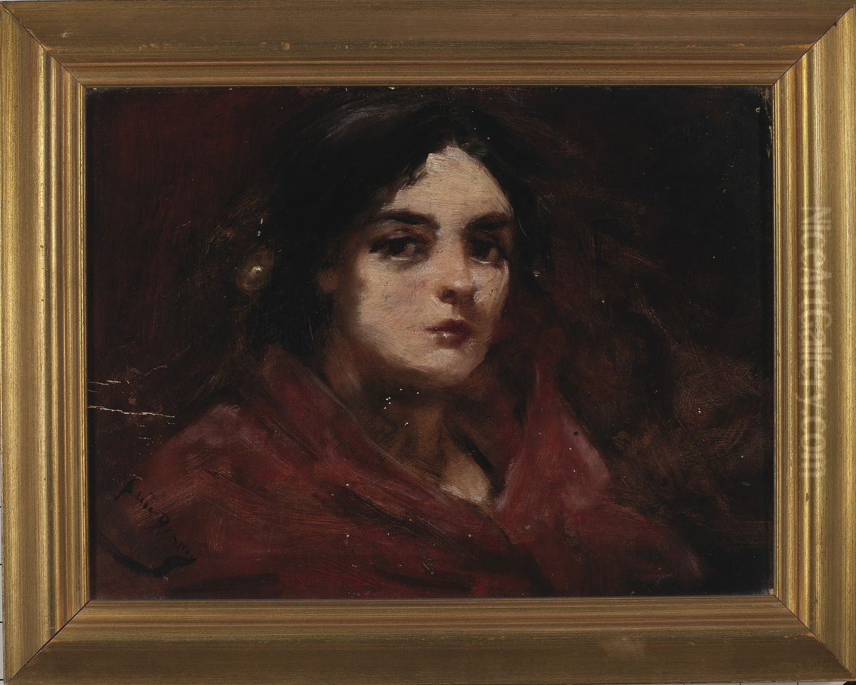 Gipsy Oil Painting by unknown