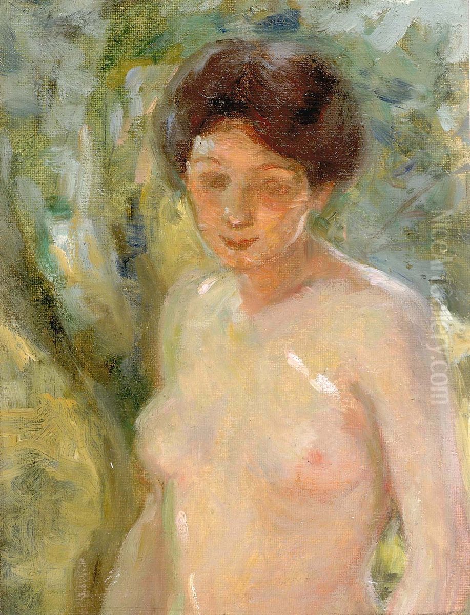 In Sunlight Oil Painting by Alice Pike Barney