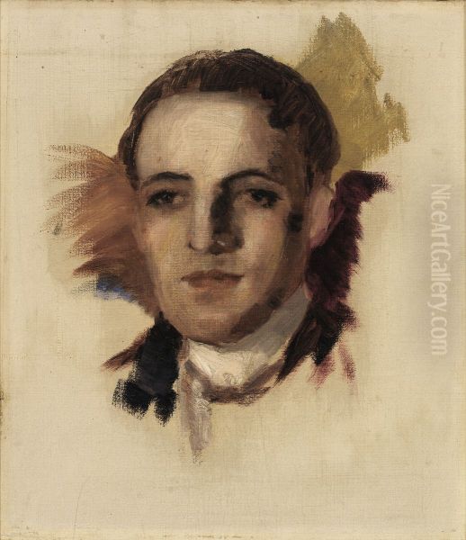 Young Man Oil Painting by Alice Pike Barney