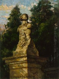 Modigliani Gate Post