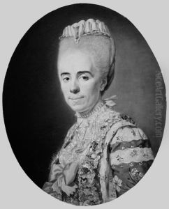Portrait of Mme Antoinette-Louise Issard-Lacour, married to Ch. A. Bourlet de Vauxelles