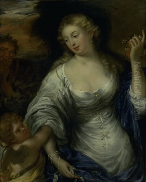 Amor frister Dyden Oil Painting by Jurgen Ovens