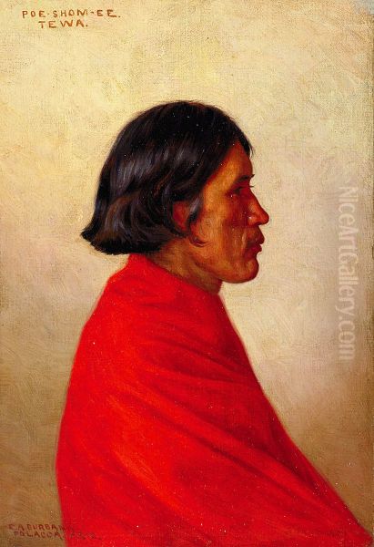 Poe-shom-ee Oil Painting by Elbridge Ayer Burbank