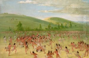 Ball-play of the Choctaw--ball up