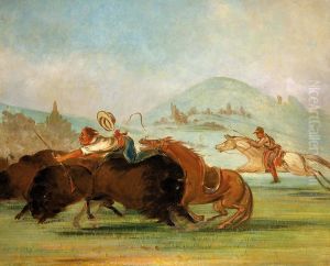 Batiste and I Running Buffalo, Mouth of the Yellowstone