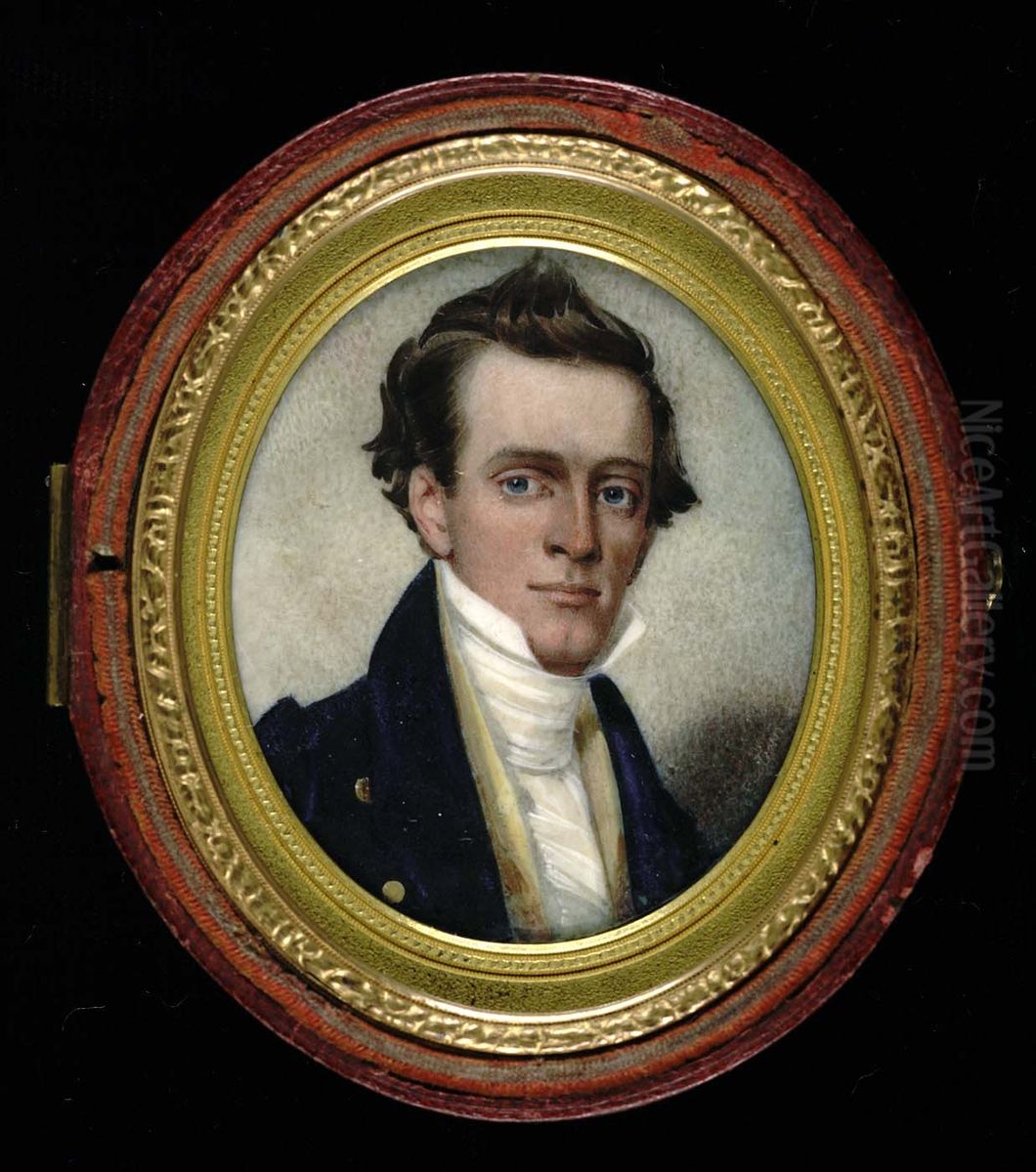 Portrait of a Gentleman Oil Painting by George Catlin
