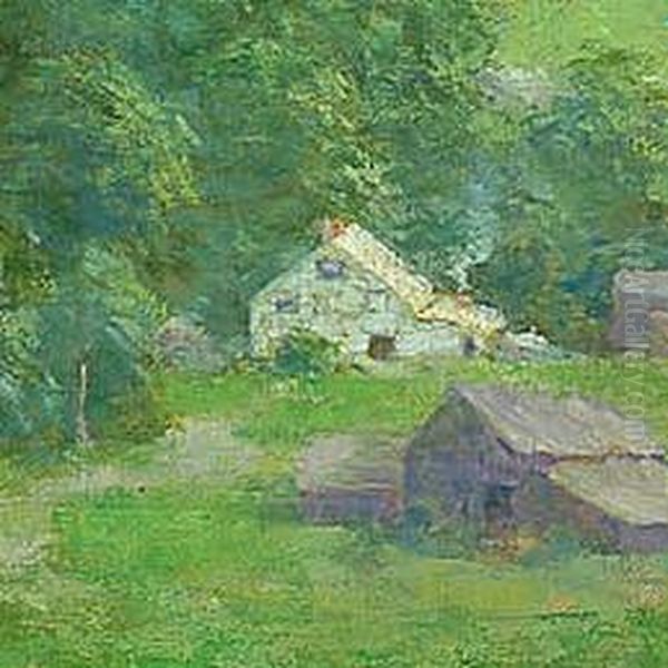 Early Summer Oil Painting by Charlotte B. Coman