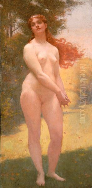 Indian Summer Oil Painting by Kenyon Cox