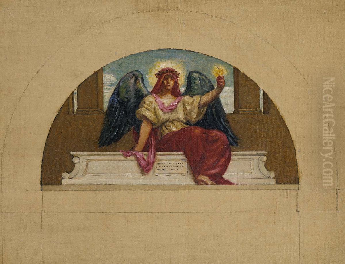 Sketch for the Mural at Oberlin College, 