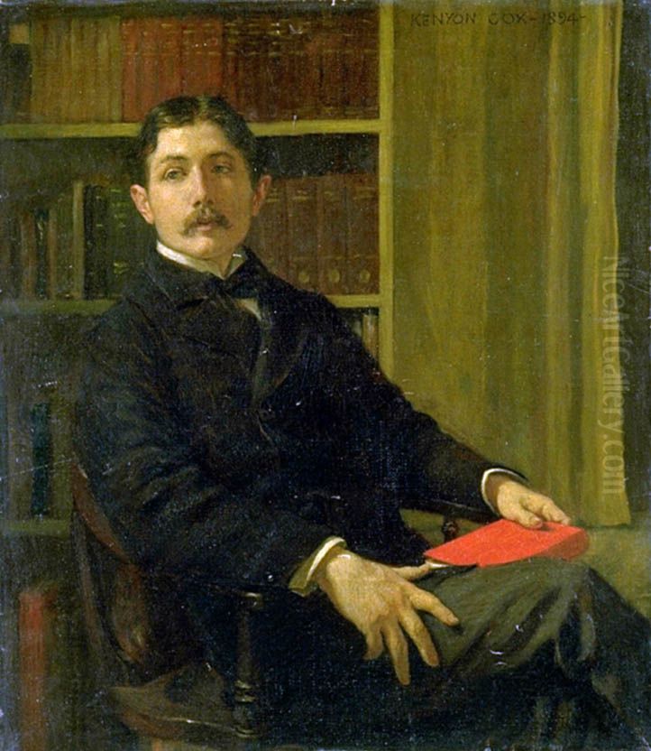 Portrait of Mr. Wiley Oil Painting by Kenyon Cox