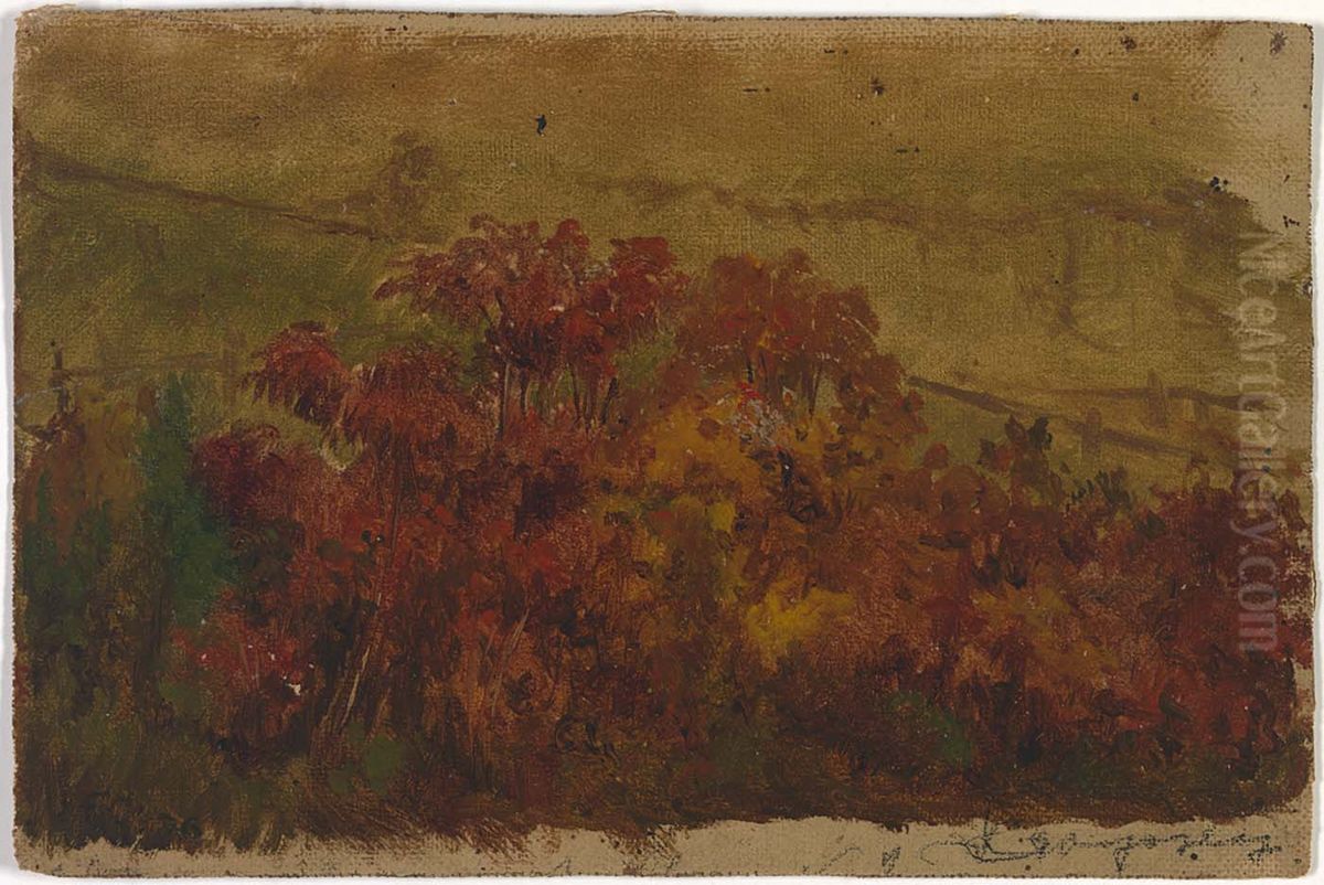 Untitled Oil Painting by Jasper Francis Cropsey