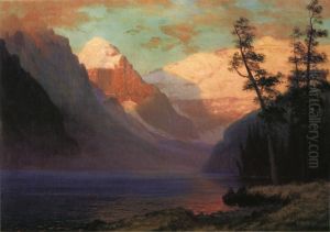 Evening Glow at Lake Louise, Rocky Mountains, Canada