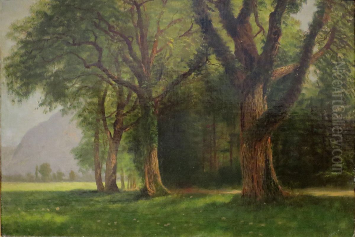 In the Valley of the Yosemite Oil Painting by Albert Bierstadt