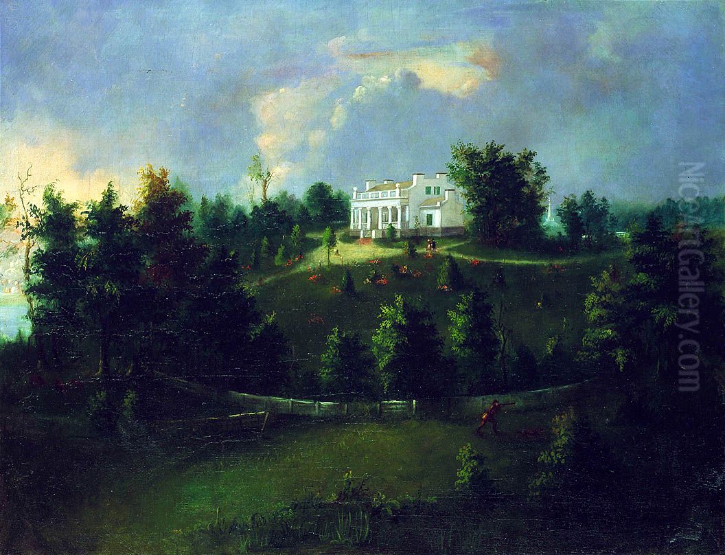 Mount Healthy, Ohio Oil Painting by Robert Seldon Duncanson