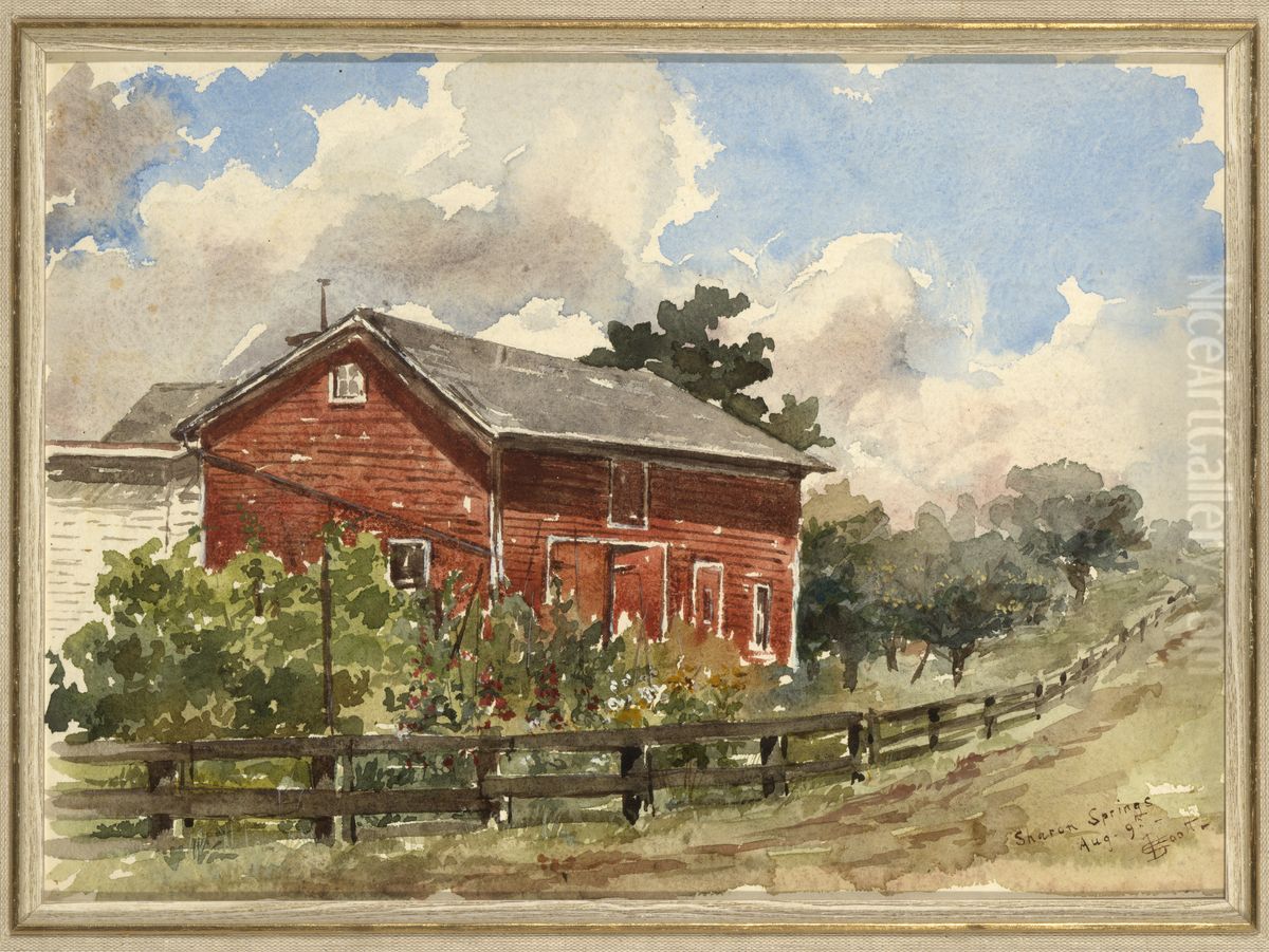 Sharon Springs Oil Painting by Elizabeth Boott