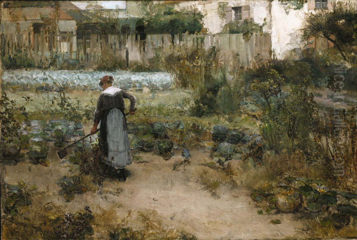 Novembre, Etaples Oil Painting by Walter Gay