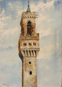 Tower of Palazzo Vecchio, Florence, Italy