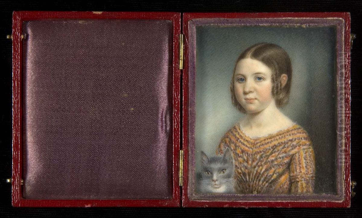 Beulah Appleton Oil Painting by Sarah Goodridge