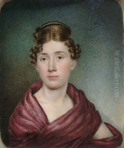 Self-portrait Oil Painting by Sarah Goodridge