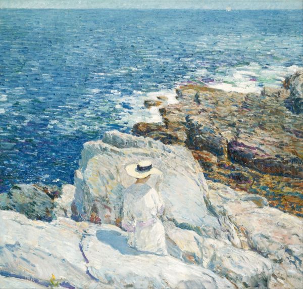 The South Ledges, Appledore Oil Painting by Childe Hassam