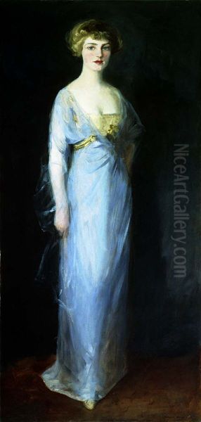 Portrait of Dorothy Wagstaff Oil Painting by Robert Henri