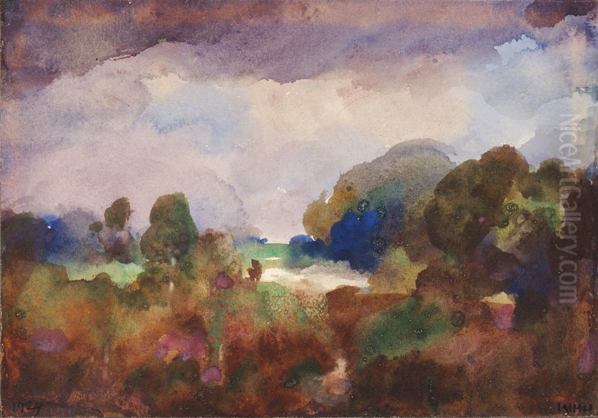 Playing with the Colours Oil Painting by William Henry Holmes