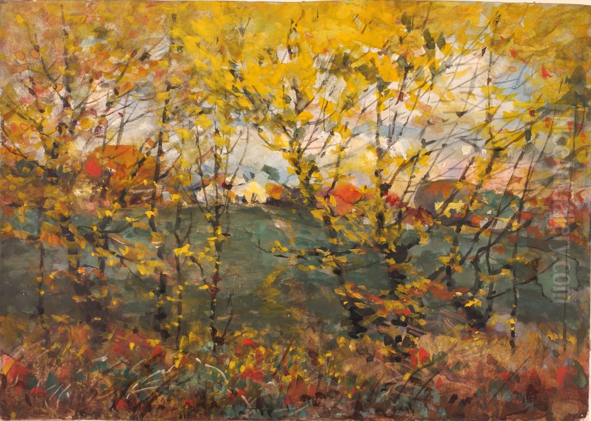 Royal Oak Oil Painting by William Henry Holmes