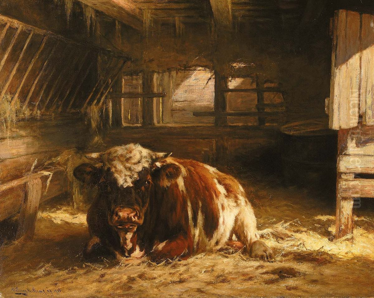 My Day at Home Oil Painting by William Henry Howe