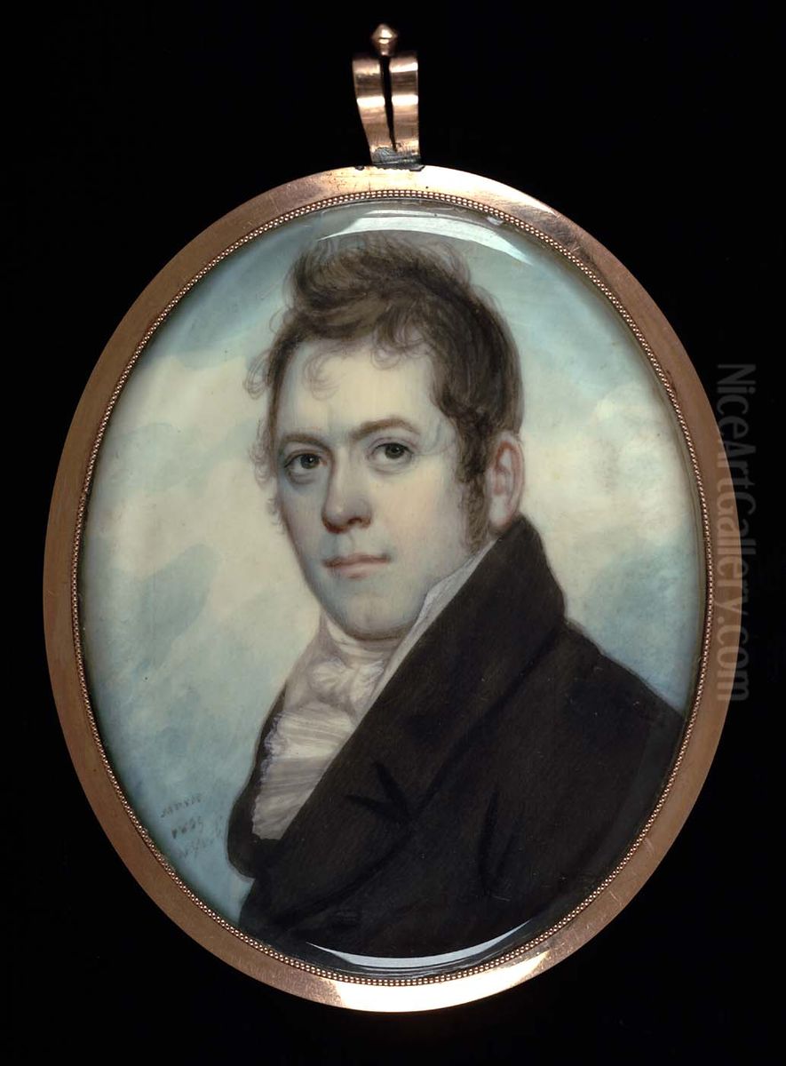 Mr. Nichol Oil Painting by John Wesley Jarvis