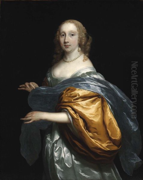 Madame Tulp Oil Painting by Cornelis Janssens van Ceulen