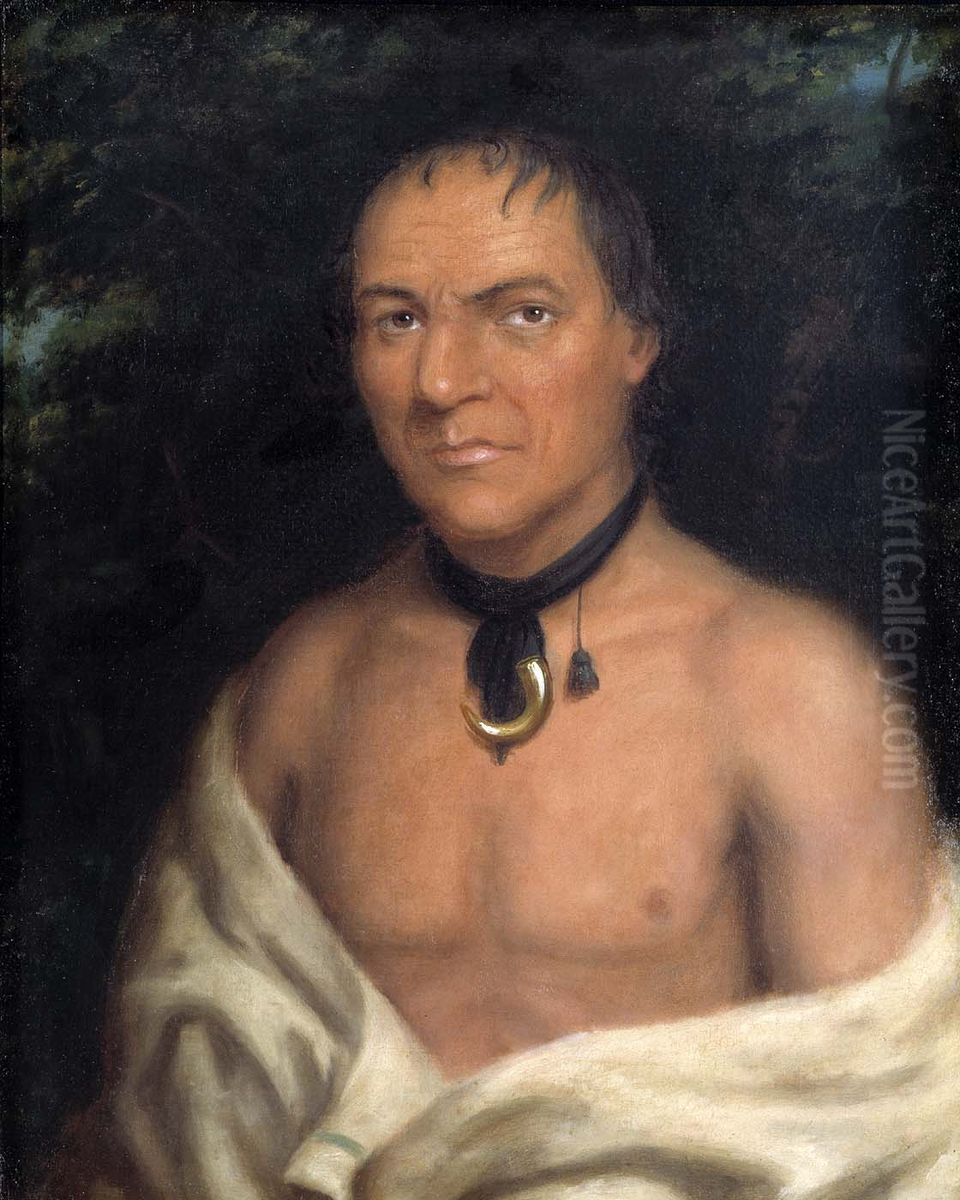 Co-sne-boin Oil Painting by Charles Bird King