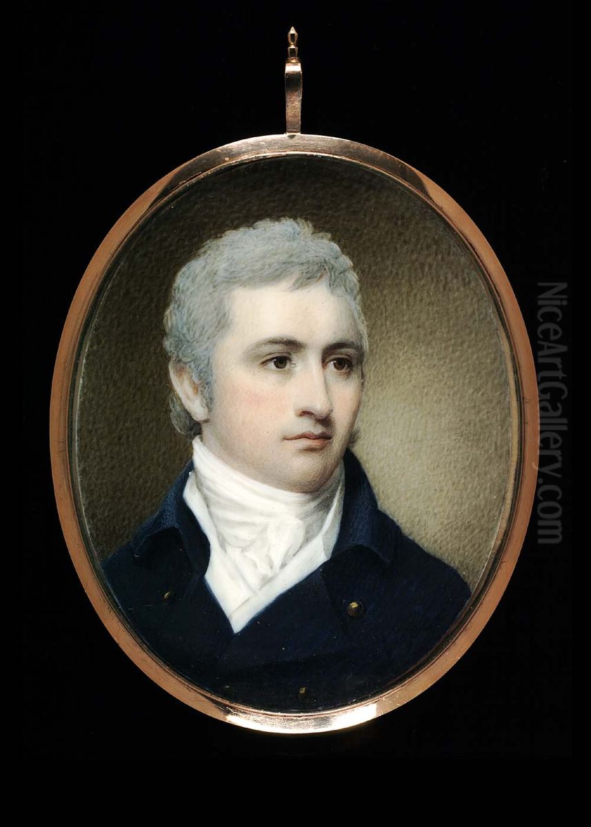 Mr. Lawrence of Boston. Oil Painting by Edward Greene Malbone