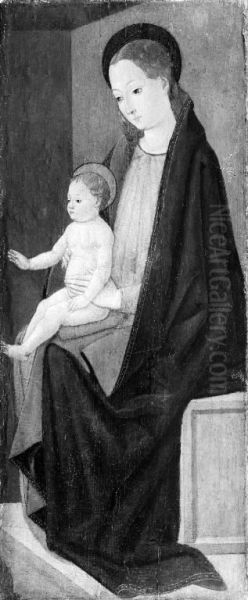 The Virgin and Child Oil Painting by Giovanni Canavesio