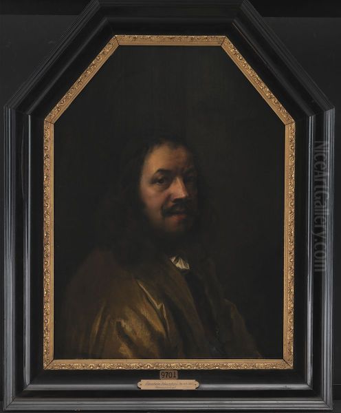 Portrait of the Artist Oil Painting by Abraham Wuchters