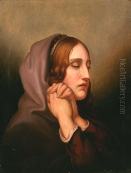 Pearl of Grief Oil Painting by Mary Jane Peale