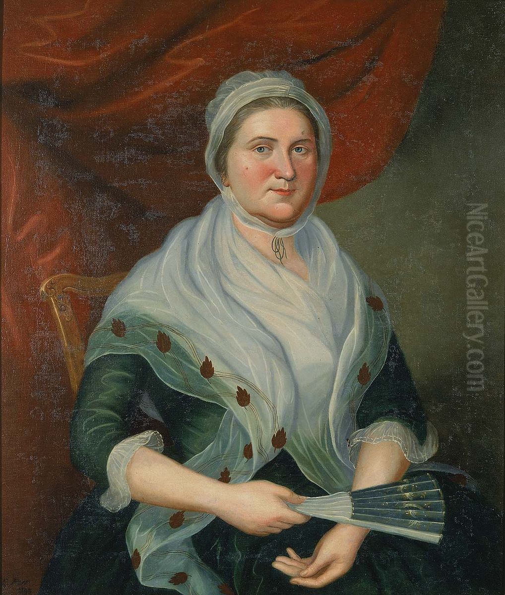 Emily Smiley Snowden Oil Painting by Charles Peale Polk