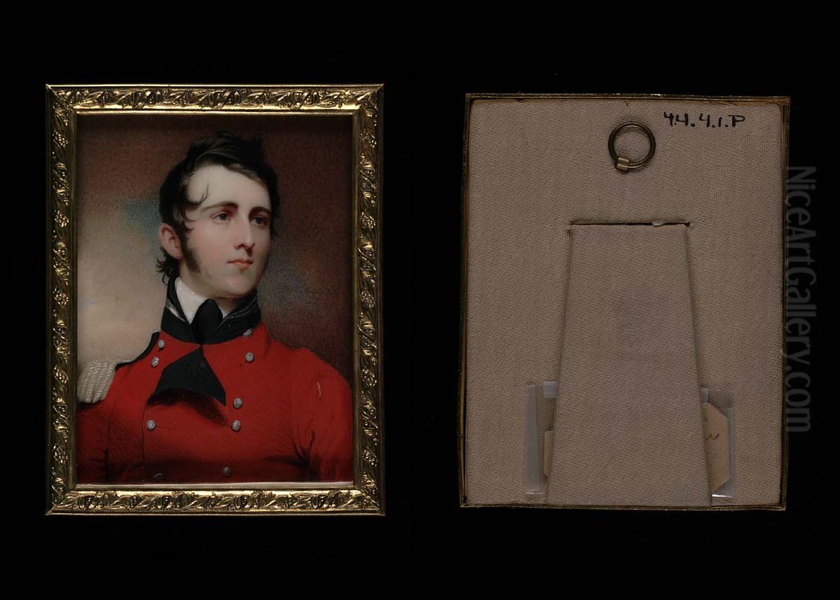 Lieutenant John Trumbull Ray Oil Painting by Andrew Robertson