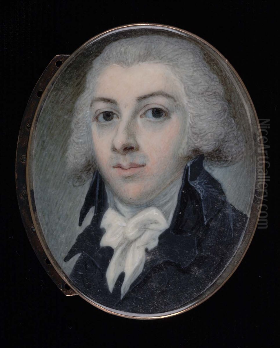 Brother-in-law of Mrs. Alexander Rose Oil Painting by Archibald Robertson Brother-in-law of Mrs. Alexander Rose Oil Painting by Archibald Robertson