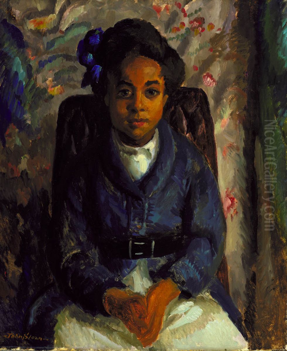 Gwendolyn Oil Painting by John Sloan
