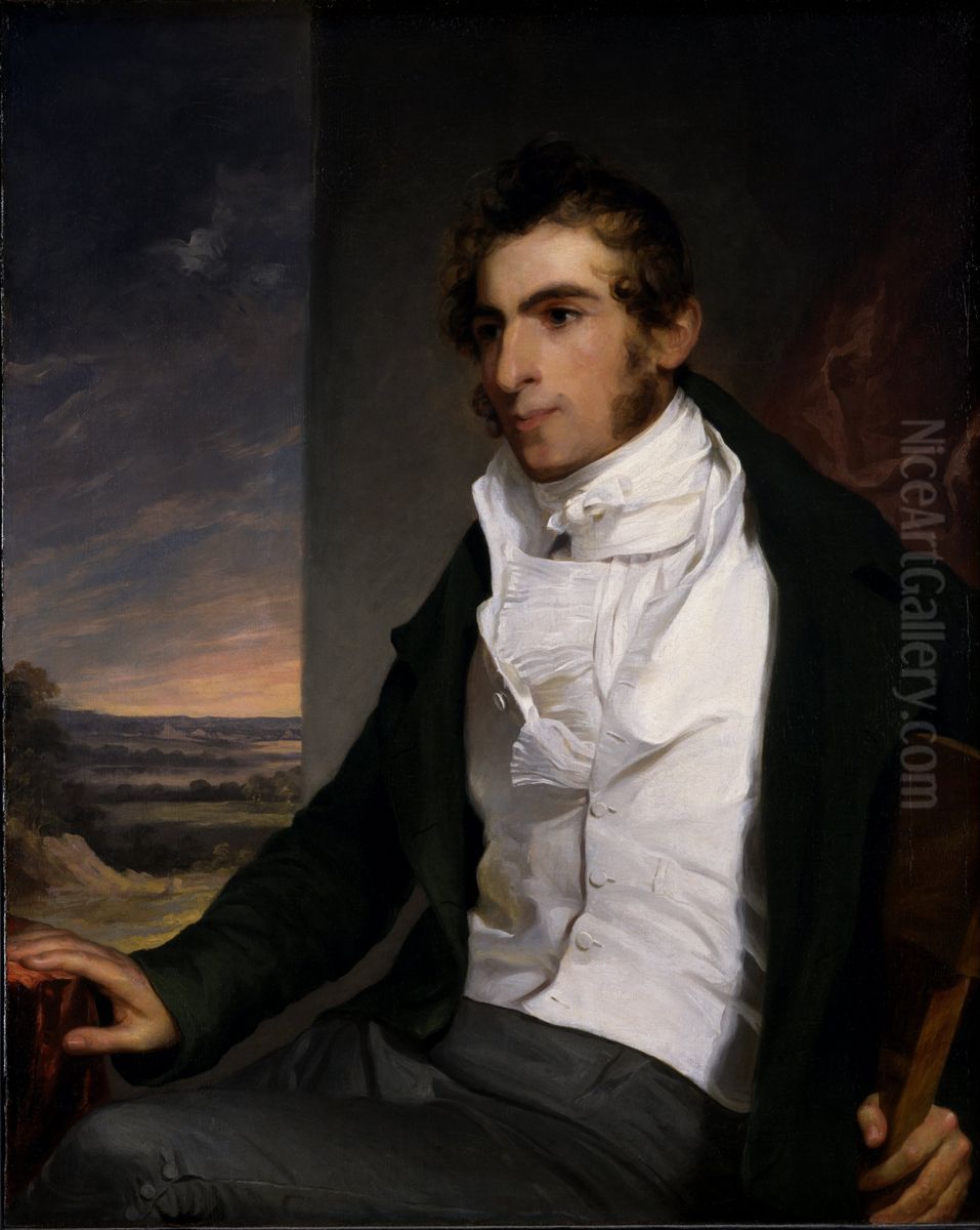 Daniel La Motte Oil Painting by Thomas Sully