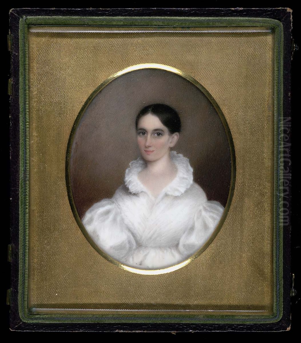 Portrait of a Lady Oil Painting by Pamelia Hill
