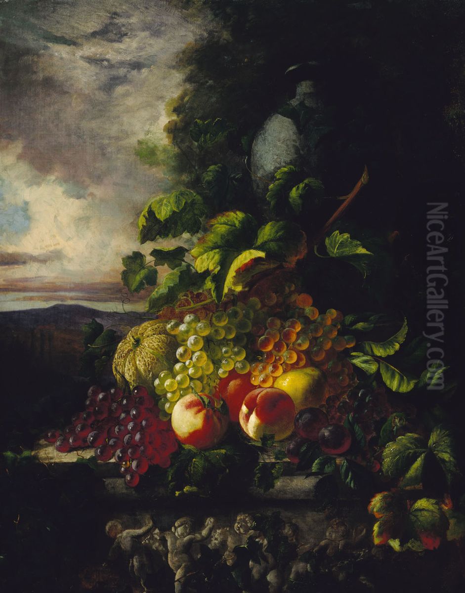 The Wealth of Autumn Oil Painting by Andrew John Henry Way