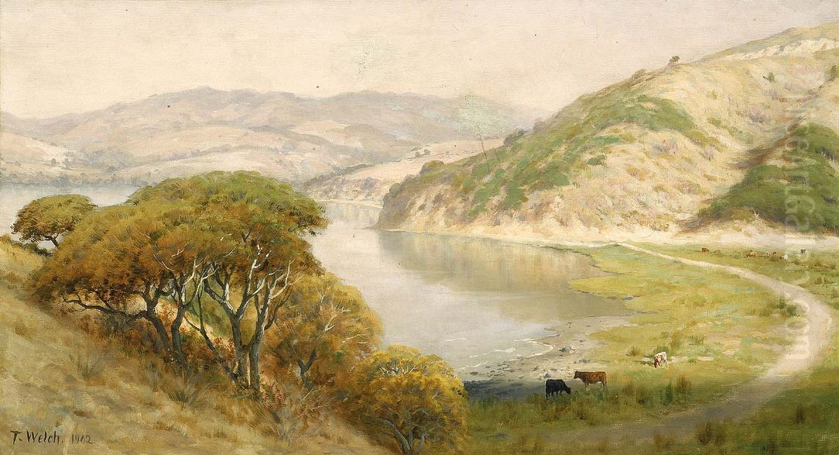 Landscape Oil Painting by Thaddeus Welch