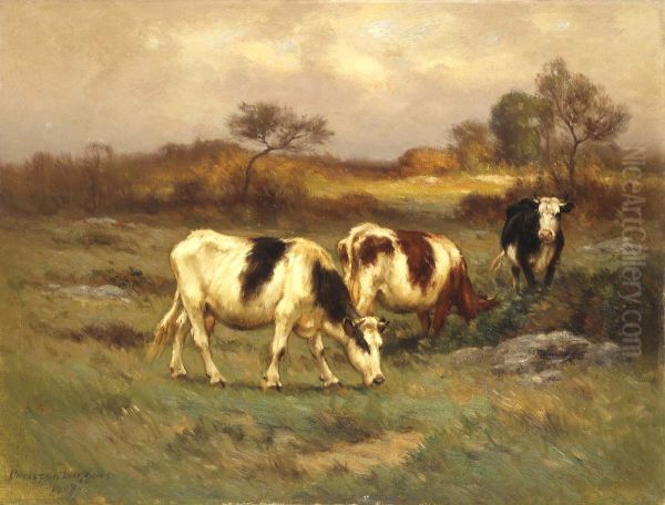 The Pasture Lot Oil Painting by Carleton Wiggins