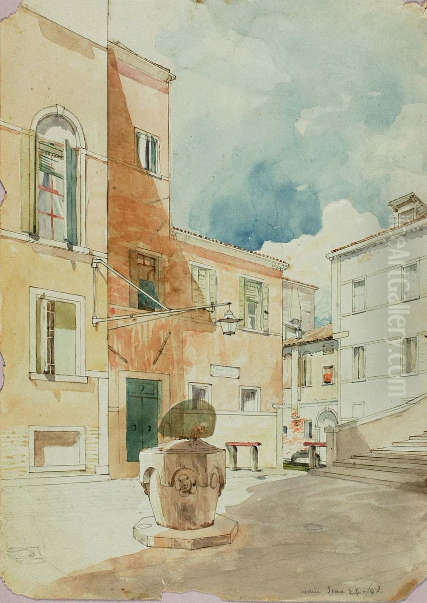 Venice Oil Painting by Miner Kilbourne Kellogg