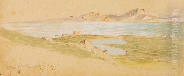 Plains of Carthage Oil Painting by Miner Kilbourne Kellogg