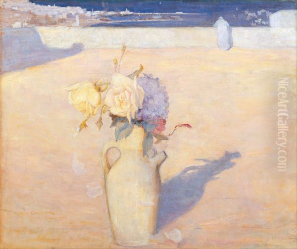 The hot sands, Mustapha, Algiers Oil Painting by Charles Conder