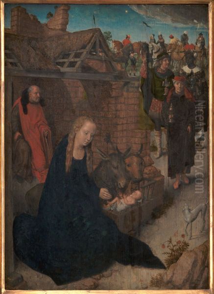 The Adoration of the Kings Oil Painting by Hans Memling